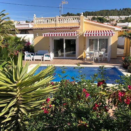 Villa Hayahay With Private Pool & Amazing View Calpe Exteriör bild