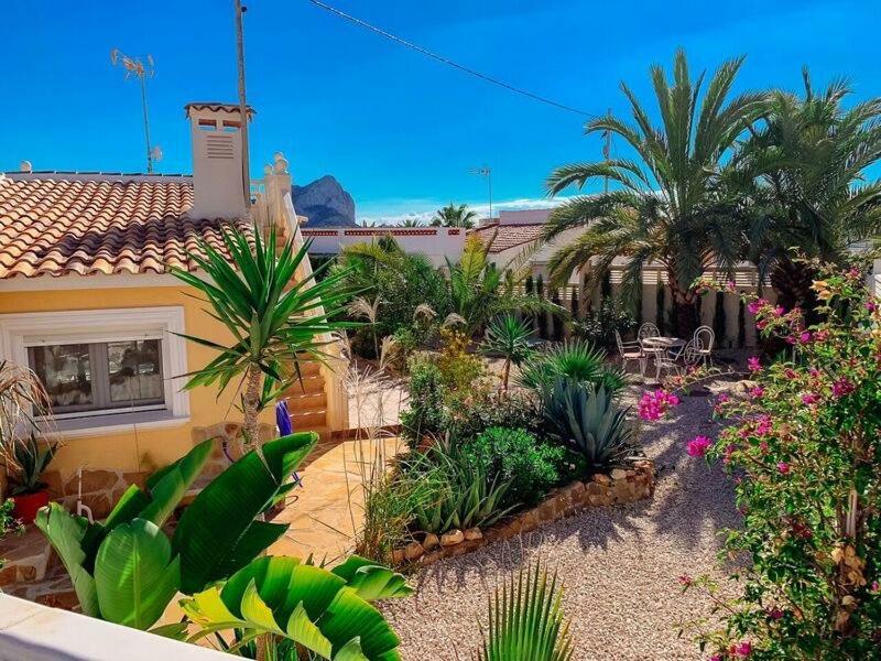 Villa Hayahay With Private Pool & Amazing View Calpe Exteriör bild