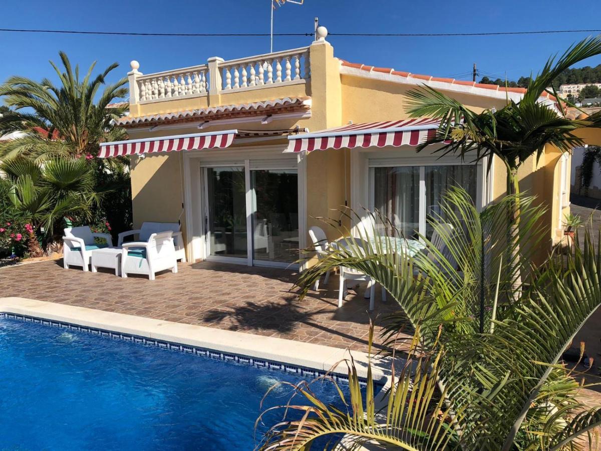 Villa Hayahay With Private Pool & Amazing View Calpe Exteriör bild